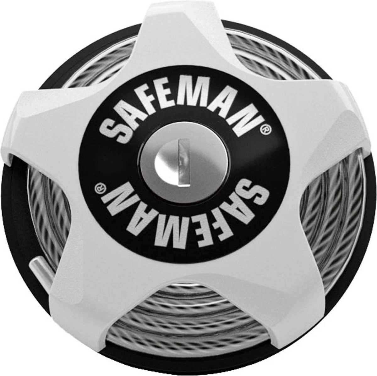 SAFEMAN - Kinderwagen Slot | Mountainbike & Racefiets | Compact & Multifunctioneel | Wit 3 SAFEMAN - Kinderwagen Slot | Mountainbike & Racefiets | Compact & Multifunctioneel | Wit