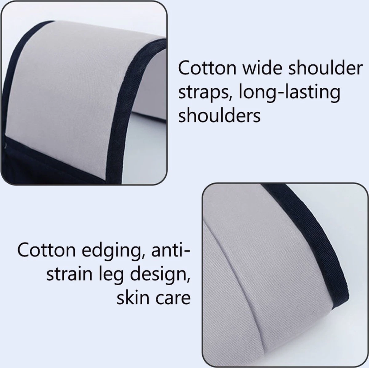 Merkloos Draagzak - Baby Draagzak - Zak - Grijs - Multifunctioneel - Ergonomisch - Baby - Dreumes - Peuter - Wrap - Travel Size - Tot 48 Maanden 5 Merkloos Draagzak - Baby Draagzak - Zak - Grijs - Multifunctioneel - Ergonomisch - Baby - Dreumes - Peuter - Wrap - Travel Size - Tot 48 Maanden - Afbeelding 4