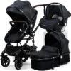 Merkloos 3 In 1 Kinderwagen - Buggy - Opklapbare Wandelwagen - Opvouwbaar - Kinderwagen 3 In 1 - Wandelwagen - Kinderwagens - Kinderwagen 3 In 1 Incl Autostoel - Wandelwagen Baby - Maxi-Cosi -Babyproducten 1200x1198 11