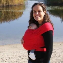 Smallvips Draagdoek Taupe - Rekbare Draagdoek Van Bamboo - Heerlijk Zacht En Koel - Ergonomisch Dragen -Babyproducten 1200x1200 1069