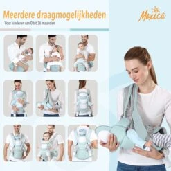 Moxica Draagzak Baby - Draagdoek - Carrier - Kinderdrager - Babydrager - Drager -Babyproducten 1200x1200 1098