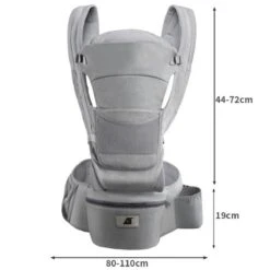Ergonomische Draagzak Baby 15 In 1 - Draagdoek Tot 25 Kg - Baby Drager - Baby Carrier - Multifunctioneel - Grijs -Babyproducten 1200x1200 1112