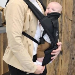 Deryan Pack Luxe Ergonomische Draagzak - Babydrager + Opbergvakjes - Zwart -Babyproducten 1200x1200 1122