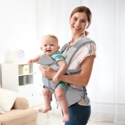 Deryan Ergonomische Draagzak - Buikdrager 4-in-1 Grijs 17 Deryan Ergonomische Draagzak - Buikdrager 4-in-1 Grijs -Babyproducten 1200x1200 1123