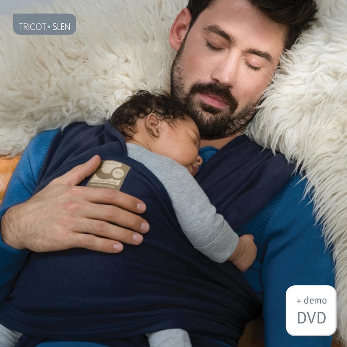 Babylonia Draagdoek - Tricot-Slen - Jeansblauw 16 Babylonia Draagdoek - Tricot-Slen - Jeansblauw - Afbeelding 14