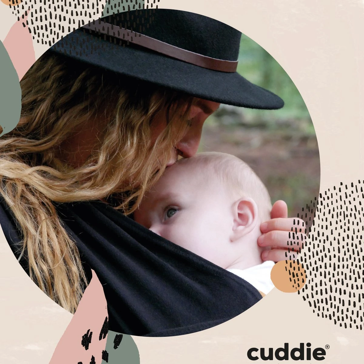 Cuddie Baby Draagdoek - Premium Organic Baby Draagdoek Gemaakt Van Bio Katoen - Newborns Tot 15 Kg - Baby Cadeau - Met Wenskaart - Zwart 10 Cuddie Baby Draagdoek - Premium Organic Baby Draagdoek Gemaakt Van Bio Katoen - Newborns Tot 15 Kg - Baby Cadeau - Met Wenskaart - Zwart - Afbeelding 8