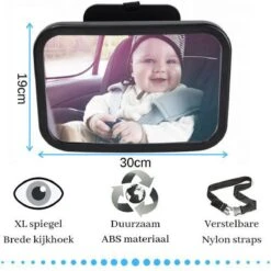 Autospiegel Baby - Maxi Cosi Spiegel - Baby Spiegel Auto - Achteruitkijkspiegel - Veiligheidsspiegel 13 Autospiegel Baby - Maxi Cosi Spiegel - Baby Spiegel Auto - Achteruitkijkspiegel - Veiligheidsspiegel -Babyproducten 1200x1200 122