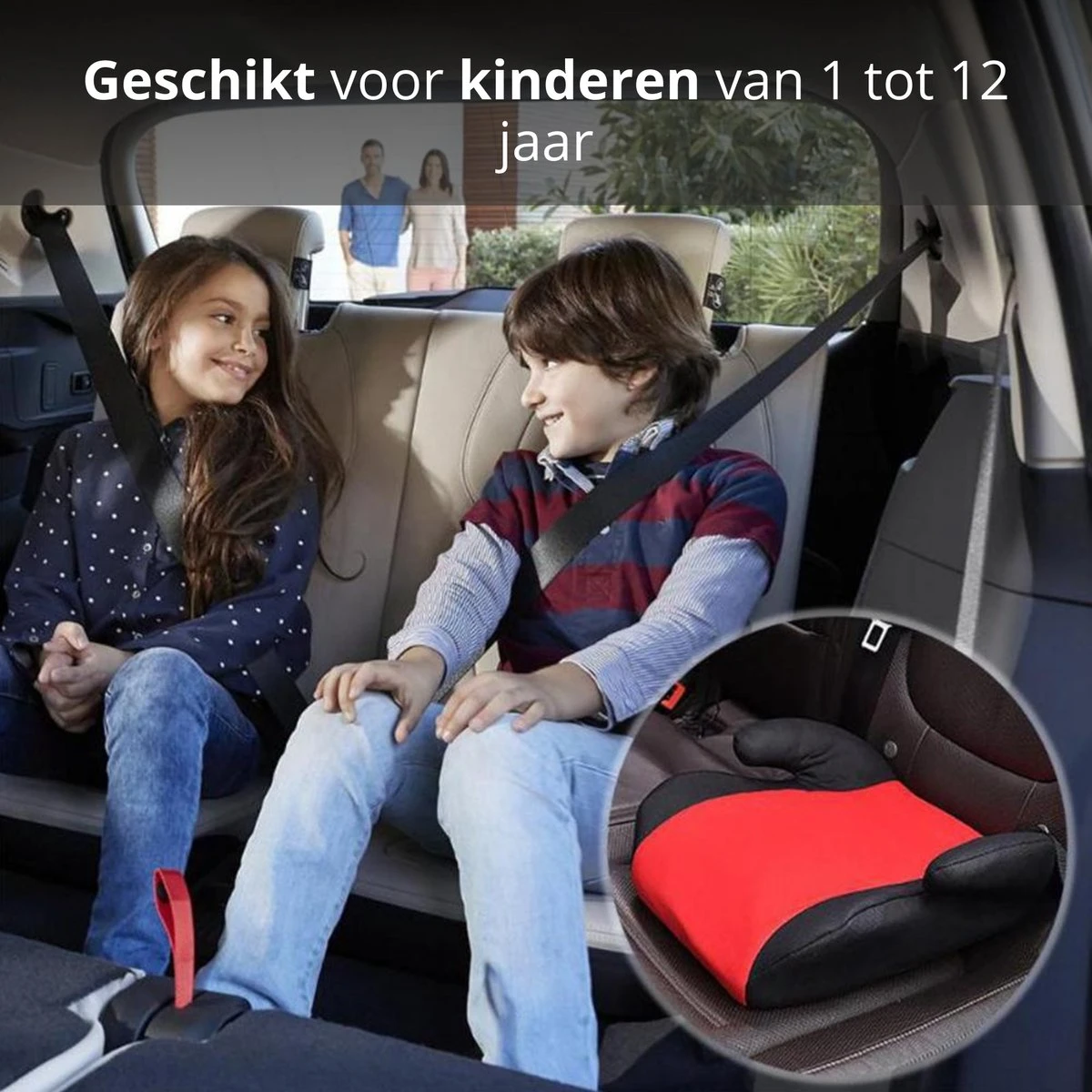 Vianza Zitverhoger Auto Incl. Gordelbeschermer - Kinderzitje Auto 9 Vianza Zitverhoger Auto Incl. Gordelbeschermer - Kinderzitje Auto - Afbeelding 7