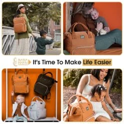 NanaBeebi Luiertas Rugzak Met Verschoonmatje - Cognac - Inclusief Flessenwarmhouder - Kinderwagenhaken En Isoleervak 17 NanaBeebi Luiertas Rugzak Met Verschoonmatje - Cognac - Inclusief Flessenwarmhouder - Kinderwagenhaken En Isoleervak -Babyproducten 1200x1200 1445