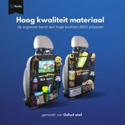 Tenify Premium Luxe & Stevige Auto Organizer Met Tablet Houder - Set Van 2 - Extra Opbergruimte - Beschermer - Autostoel - Accessories -Babyproducten 1200x1200 148