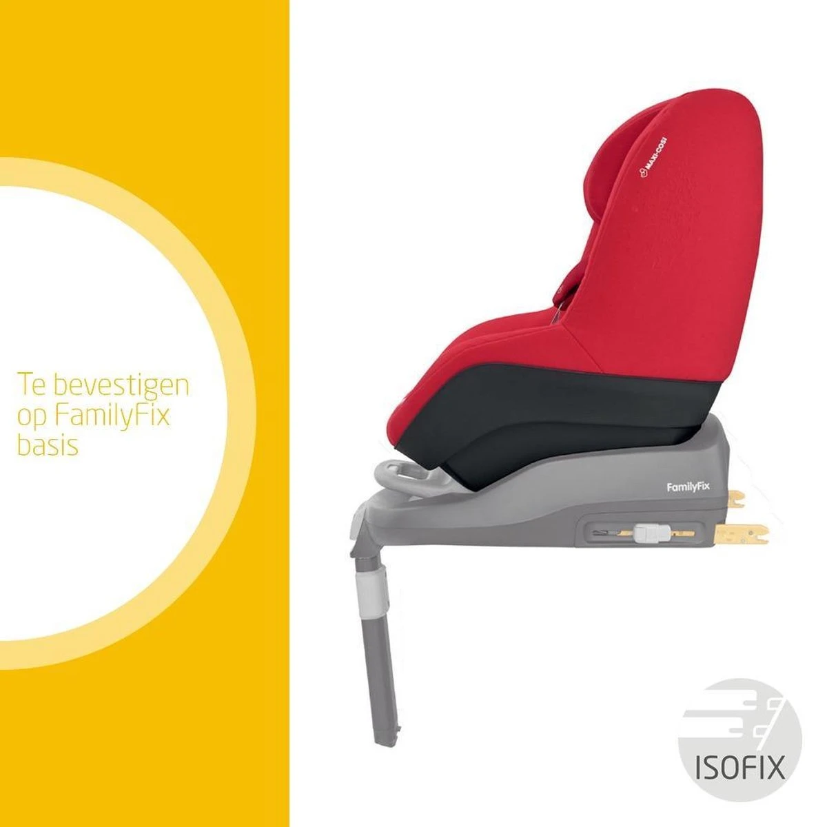 Maxi-Cosi Pearl Autostoeltje - Vivid Red 4 Maxi-Cosi Pearl Autostoeltje - Vivid Red - Afbeelding 2