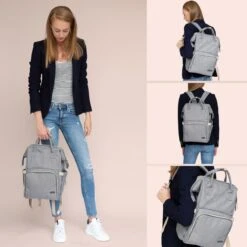 LifeGoods Luiertas Rugzak - Incl. Buggy En Kinderwagen Haken - Complete Set - 23.8 L - Grijs 15 LifeGoods Luiertas Rugzak - Incl. Buggy En Kinderwagen Haken - Complete Set - 23.8 L - Grijs -Babyproducten 1200x1200 1637