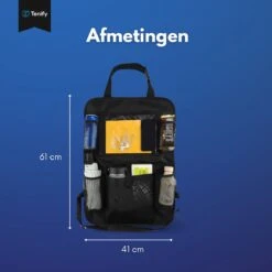 Tenify Premium Luxe & Stevige Auto Organizer Met Tablet Houder - 1 Stuk - Extra Opbergruimte - Beschermer - Autostoel – Accessories -Babyproducten 1200x1200 164