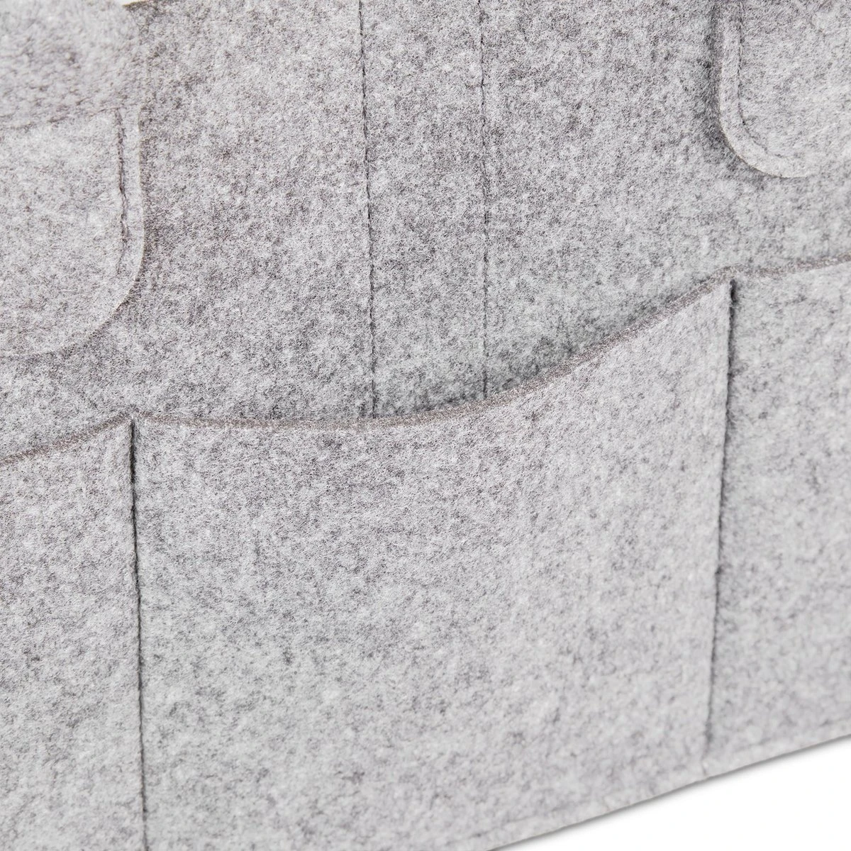 Relaxdays Luiertas Baby - Verzorgingstas Vilt - Organizer Luiers - Uitneembare Schotjes - Lichtgrijs 12 Relaxdays Luiertas Baby - Verzorgingstas Vilt - Organizer Luiers - Uitneembare Schotjes - Lichtgrijs - Afbeelding 10