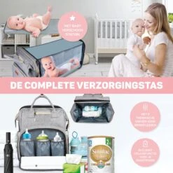 Vulpes BabyCare® Luiertas Rugzak - Luiertassen Met Babybed - Grote Luiertas Met Wieg- Luiertas Verzorgingstas Met Babybedje - Verzorgingsrugzak - Grijs 22 Vulpes BabyCare® Luiertas Rugzak - Luiertassen Met Babybed - Grote Luiertas Met Wieg- Luiertas Verzorgingstas Met Babybedje - Verzorgingsrugzak - Grijs -Babyproducten 1200x1200 1674