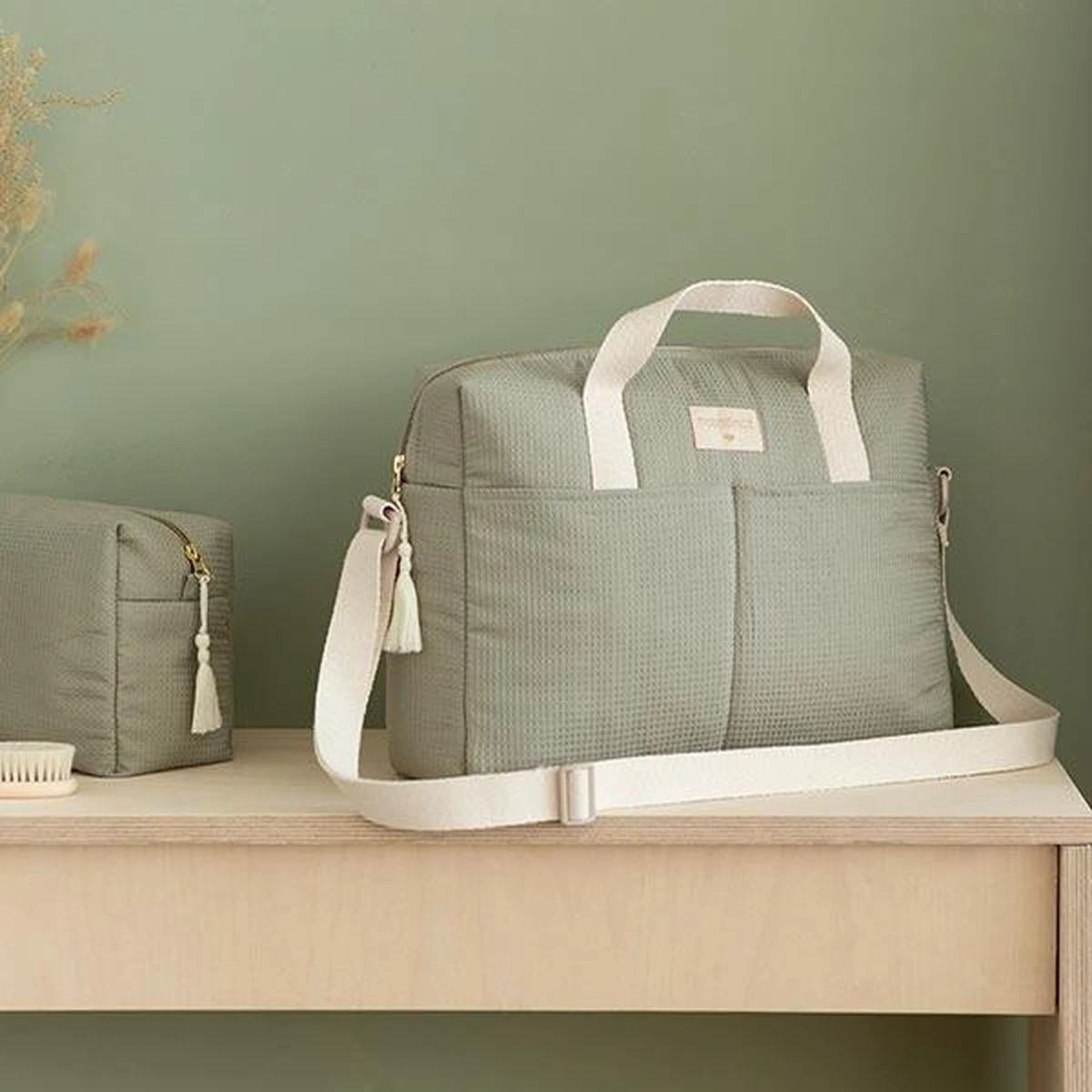 Luiertas Gala Laurel Green Nobodinoz 7 Luiertas Gala Laurel Green Nobodinoz - Afbeelding 5