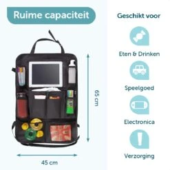 ForDig Universele Auto Organizer Met Tablet Houder - Zwart - 2 Stuks -Babyproducten 1200x1200 172
