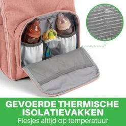 Brisby Slijtvaste Luiertas – Verzorgingstas – Met Buggymontage - Roze 19 Brisby Slijtvaste Luiertas – Verzorgingstas – Met Buggymontage - Roze -Babyproducten 1200x1200 1863