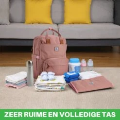 Brisby Slijtvaste Luiertas – Verzorgingstas – Met Buggymontage - Roze 21 Brisby Slijtvaste Luiertas – Verzorgingstas – Met Buggymontage - Roze -Babyproducten 1200x1200 1864