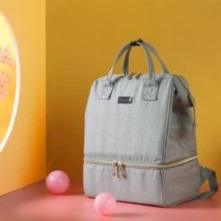 Rose & Ollie Kolftas Rugtas Grijs - Koeltas Moedermelk -Babyproducten 1200x1200 1898