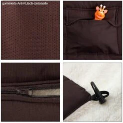 Monzana Voetenzak - Voor Kinderwagen Of Stoeltje - 93x56cm Bruin -Babyproducten 1200x1200 2051