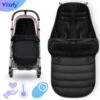 Yilofy Universele Luxe Voetenzak Babywagen & Autostoel Zwart Buggy Kinderwagen Voetzak -Babyproducten 1200x1200 2059