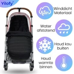 Yilofy Universele Luxe Voetenzak Babywagen & Autostoel Zwart Buggy Kinderwagen Voetzak 17 Yilofy Universele Luxe Voetenzak Babywagen & Autostoel Zwart Buggy Kinderwagen Voetzak -Babyproducten 1200x1200 2064