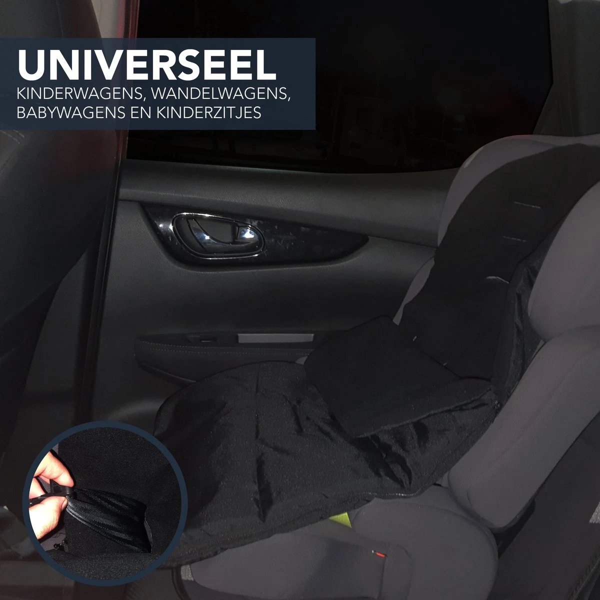 Achaté Voetenzak - Voor Kinderwagen Of Stoeltje – Baby Slaapzak - Autostoel - Wit 9 Achaté Voetenzak - Voor Kinderwagen Of Stoeltje – Baby Slaapzak - Autostoel - Wit - Afbeelding 7