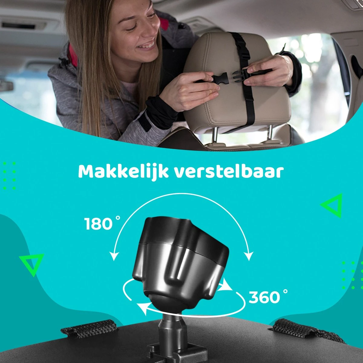 Aomni Verstelbare Autospiegel Baby – 360 Graden Roteerbare Baby Spiegel Auto – Kinder Achteruitkijkspiegel 7 Aomni Verstelbare Autospiegel Baby – 360 Graden Roteerbare Baby Spiegel Auto – Kinder Achteruitkijkspiegel - Afbeelding 5