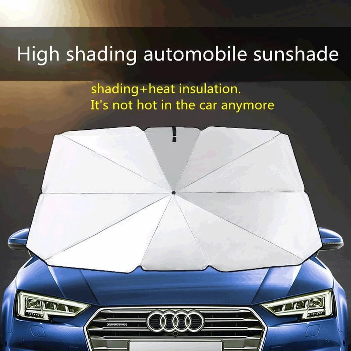 TDR - Zonnescherm / Autoparaplu - Binnenkant Voorruit Auto - Opvouwbaar - Hitte En UV Bescherming - 122 X 65 Cm 11 TDR - Zonnescherm / Autoparaplu - Binnenkant Voorruit Auto - Opvouwbaar - Hitte En UV Bescherming - 122 X 65 Cm - Afbeelding 9