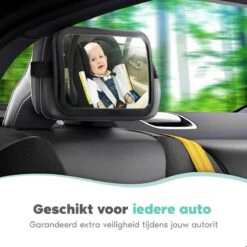 Autospiegel Baby Verstelbaar - Achteruitkijkspiegel - Baby Spiegel Auto Achterbank -Babyproducten 1200x1200 312