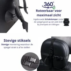 Nelbar Autospiegel Baby Verstelbaar – Achteruitkijkspiegel – Drempelproef – Baby Spiegel Auto Achterbank – Achteruitkijk Spiegel – 360 Graden Verstelbaar – XL Formaat 15 Nelbar Autospiegel Baby Verstelbaar – Achteruitkijkspiegel – Drempelproef – Baby Spiegel Auto Achterbank – Achteruitkijk Spiegel – 360 Graden Verstelbaar – XL Formaat -Babyproducten 1200x1200 315