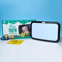 Autospiegel Baby Met Autosticker - Baby Spiegel Auto - Achteruitkijkspiegel - Baby Autospiegel - Verstelbaar -Babyproducten 1200x1200 328