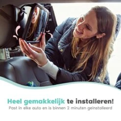 Autospiegel Baby - Verstelbare Achteruitkijkspiegel - Babyspiegel Voor Achterbank - Baby On Board Met Zuignap -Babyproducten 1200x1200 340
