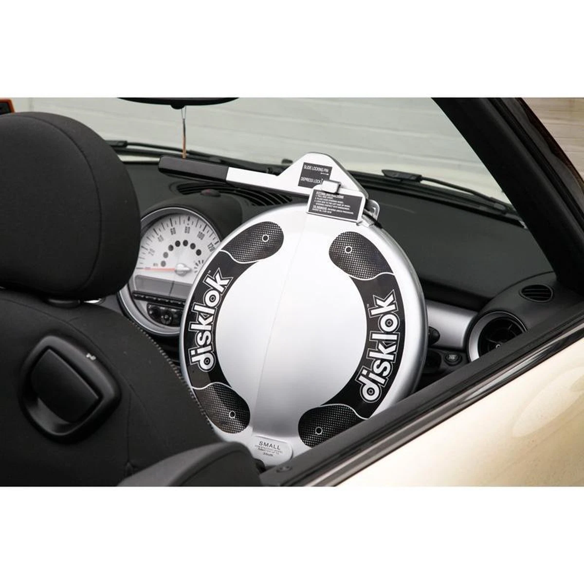 Defa Disk-Lok Stuurslot 35-39cm SCM Keur 6 Defa Disk-Lok Stuurslot 35-39cm SCM Keur - Afbeelding 4