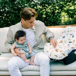 Ukje Maxi Cosi Hoes - Geschikt Voor Maxi Cosi Cabriofix Pebble Citi - Hoes - Autostoelhoes Groep 0 - Zomerhoes - Perfect Fit - Zand -Babyproducten 1200x1200 451