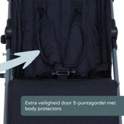Prénatal Plus Buggy - Kinderwagen - Inklapbaar En Verstelbaar - Met Boodschappenmand - Plooibuggy Zwart -Babyproducten 1200x1200 472