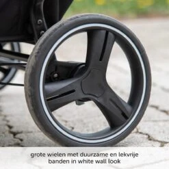 ABC Design Duo Kinderwagen Twin Circle Line - Inclusief Regenhoes - Woven Graphite -Babyproducten 1200x1200 496