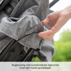 ABC Design Duo Kinderwagen Twin Circle Line - Inclusief Regenhoes - Woven Graphite -Babyproducten 1200x1200 497