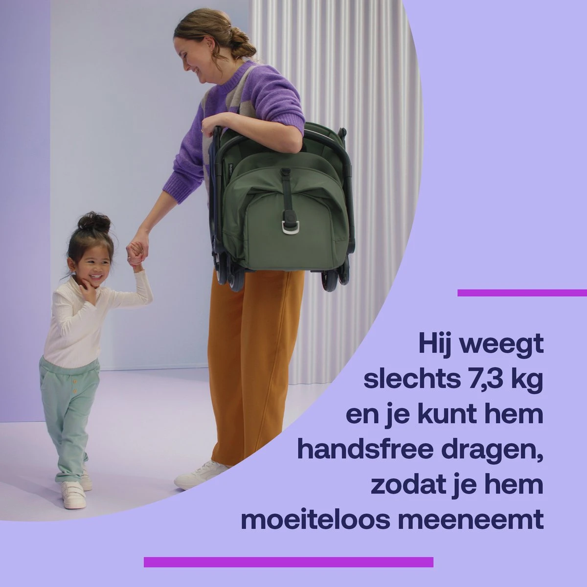 Bugaboo Butterfly Forest Green-Buggy 4 Bugaboo Butterfly Forest Green-Buggy - Afbeelding 2