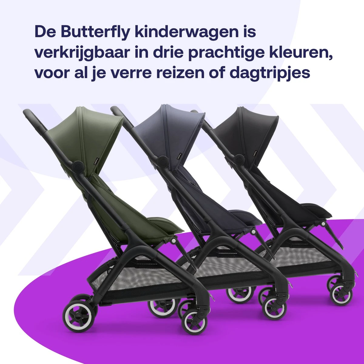 Bugaboo Butterfly Forest Green-Buggy 9 Bugaboo Butterfly Forest Green-Buggy - Afbeelding 7
