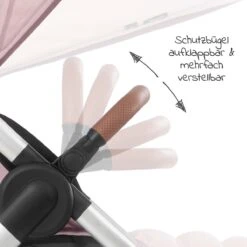 Hauck UpTown Buggy - Met één Hand Opvouwbaar - Roze -Babyproducten 1200x1200 625