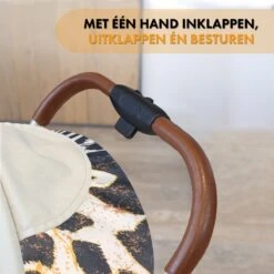 Deryan Luxe Rolo Luxe Lichtgewicht Buggy - Zoo Creme -Babyproducten 1200x1200 652