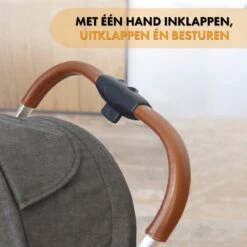 Deryan Rolo Luxe Lichtgewicht Buggy - Grijs -Babyproducten 1200x1200 656