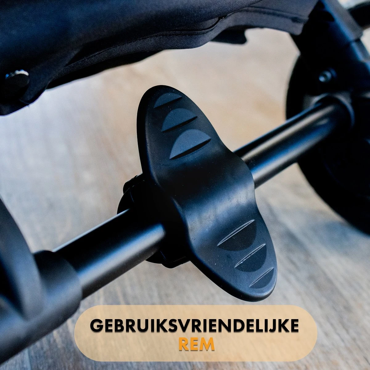 Deryan Luxe Rolo X2 Dubbele Buggy - Duo Buggy - Creme 13 Deryan Luxe Rolo X2 Dubbele Buggy - Duo Buggy - Creme - Afbeelding 11