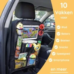 Dentools Autostoel Organizer - Ipad Houder - Opbergtas Voor In De Auto - Multifunctioneel - Kwaliteit - 1 Stuk -Babyproducten 1200x1200 7