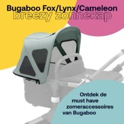 Bugaboo Fox3/Cameleon3 Breezy Zonnekap - Pine Green -Babyproducten 1200x1200 748