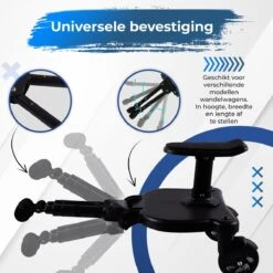 MESC Meerijdplankje Universeel Voor Buggy En Kinderwagen - Meerijdplankje Met Zitje 21 MESC Meerijdplankje Universeel Voor Buggy En Kinderwagen - Meerijdplankje Met Zitje -Babyproducten 1200x1200 762
