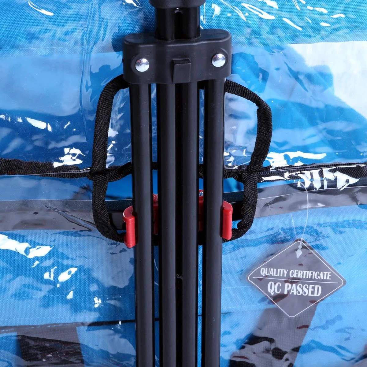 FUXTEC Regenhoes Transparant Voor Bolderkar CT500 8 FUXTEC Regenhoes Transparant Voor Bolderkar CT500 - Afbeelding 6