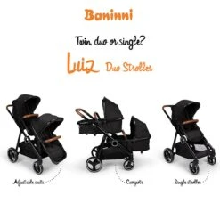Baninni Duo Kinderwagen Luiz Grijs 40 Baninni Duo Kinderwagen Luiz Grijs -Babyproducten 1200x1200 873